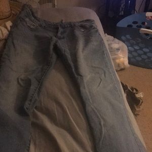 Carbon slim straight flex jeans